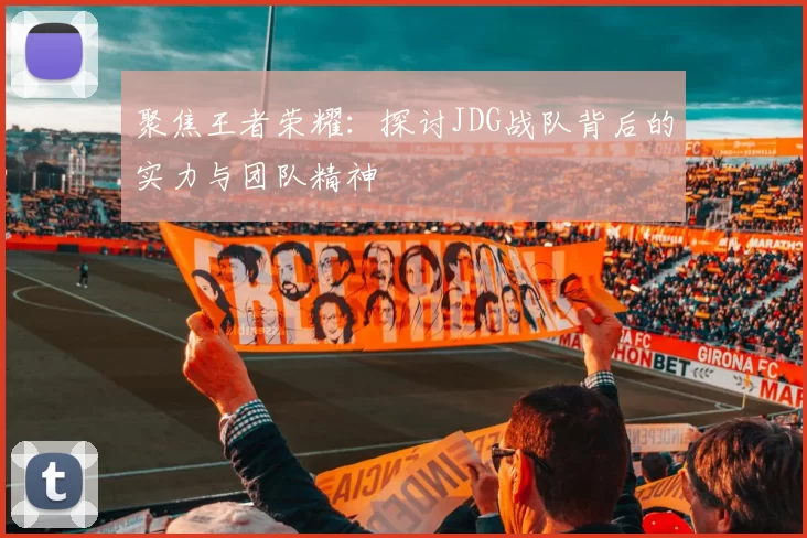 聚焦王者荣耀：探讨JDG战队背后的实力与团队精神