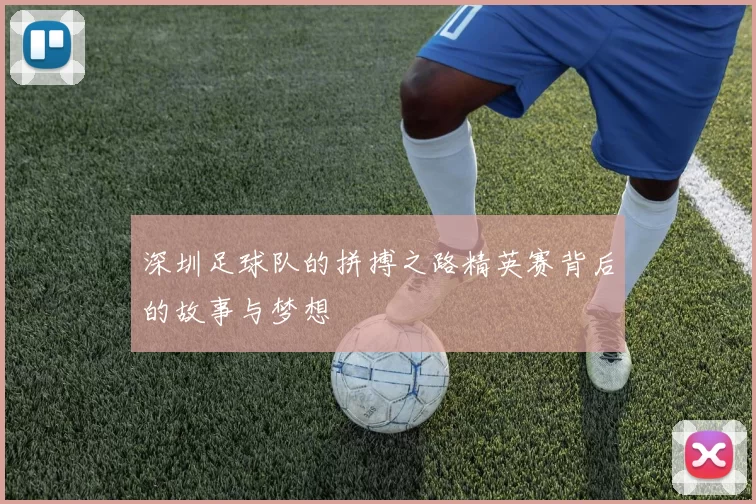 深圳足球队的拼搏之路精英赛背后的故事与梦想