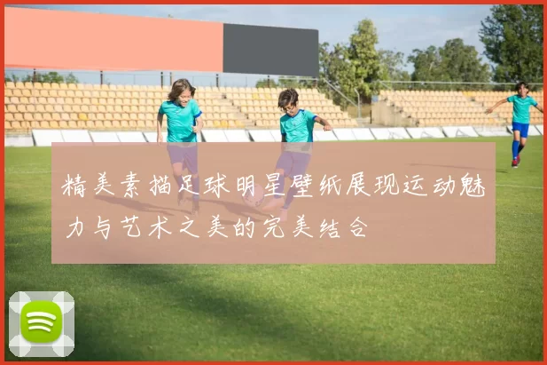 精美素描足球明星壁纸展现运动魅力与艺术之美的完美结合