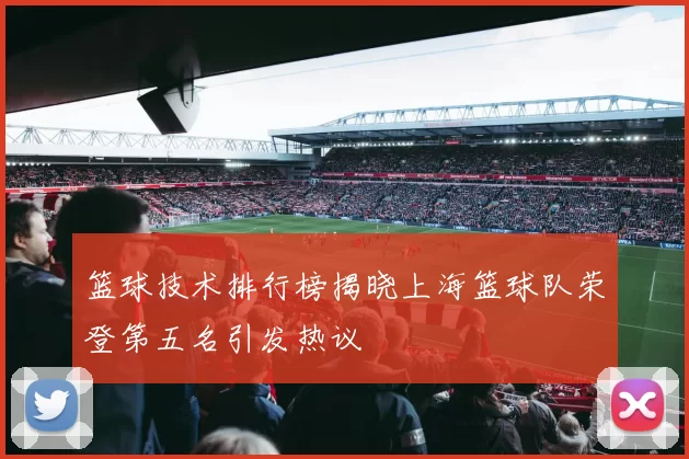 篮球技术排行榜揭晓上海篮球队荣登第五名引发热议