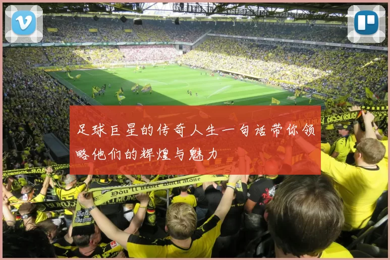 足球巨星的传奇人生一句话带你领略他们的辉煌与魅力